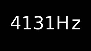Speaker Sound Test 4131Hz