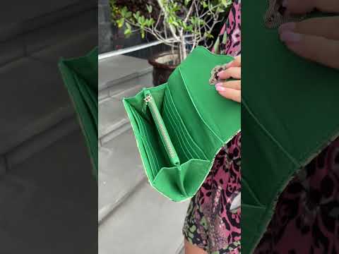 Видео: Кошелёк из кожи питона WA-136