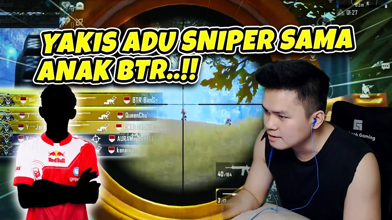 Yakis Adu Sniper Sama Anak BTR?? | PUBG Mobile