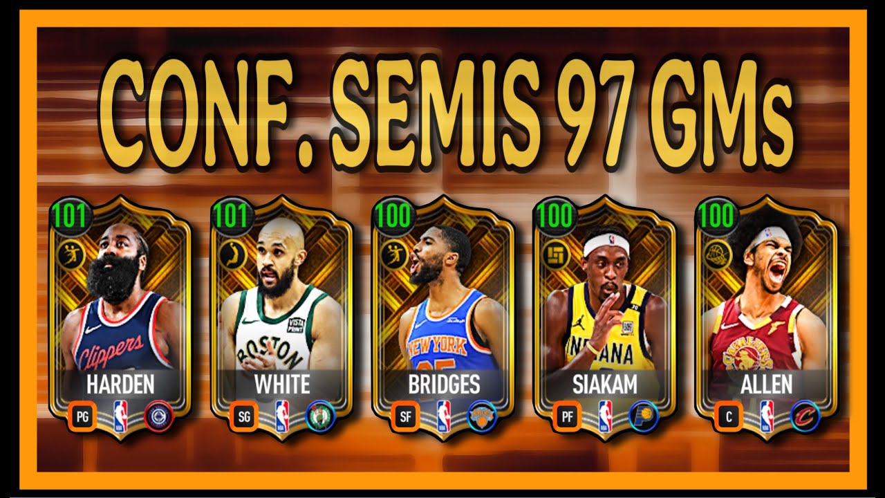 97/101 GMs - **NBA CONF SEMIS** - WHO U GOT & WHO U GONNA GET ? NBA LIVE MOBILE ! NBA PLAYOFFS ! NBA