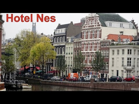 Hotel Nes in Amsterdam (actual video & review)