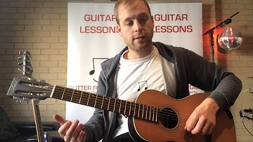 How to play Sheppard - Geronimo on guitar for beginners