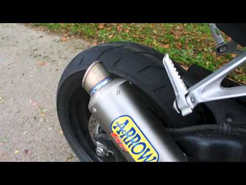 Arrow GP2 Exhaust Sound Honda CBR1000RR Fireblade 2008-2009