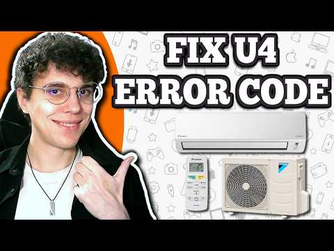 How To Fix Daikin U4 Error Code | Troubleshooting Guide