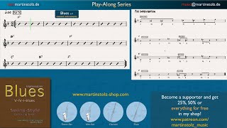 Play A Blues In F Swing Style - For Concert Instruments