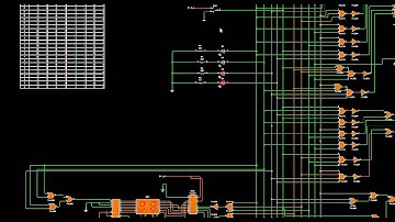 4 bit counter (count to 15 with reverse switch) Using Livewire