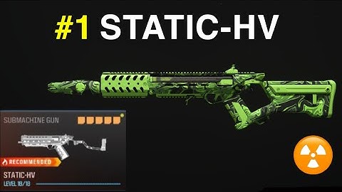 this STATIC-HV BUILD is the #1 SMG in MW3‼️(Best STATIC-HV Class Setup)-Modern Warfare 3☢️