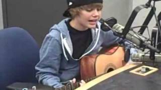 Vignette de la vidéo "Justin Bieber- One Time Accoustic"