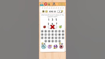 What should we put in place of question mark? - Brain Test - Level 121