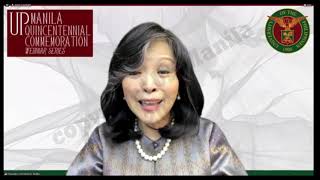 UPM Quincentennial Commemoration Webinar 1:  THE FILIPINO CONCEPT OF HEALTH