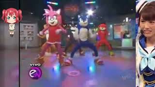 sonic aqours love live sunshine