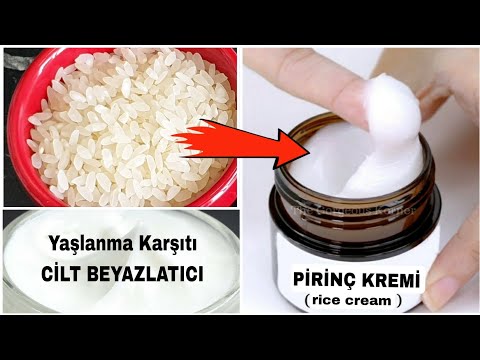 Süper Etkili MUCİZE PİRİNÇ KREMİ Kırışıklık Gideren Cilt Beyazlatan Leke Giderici Yaşlanma Karşıtı