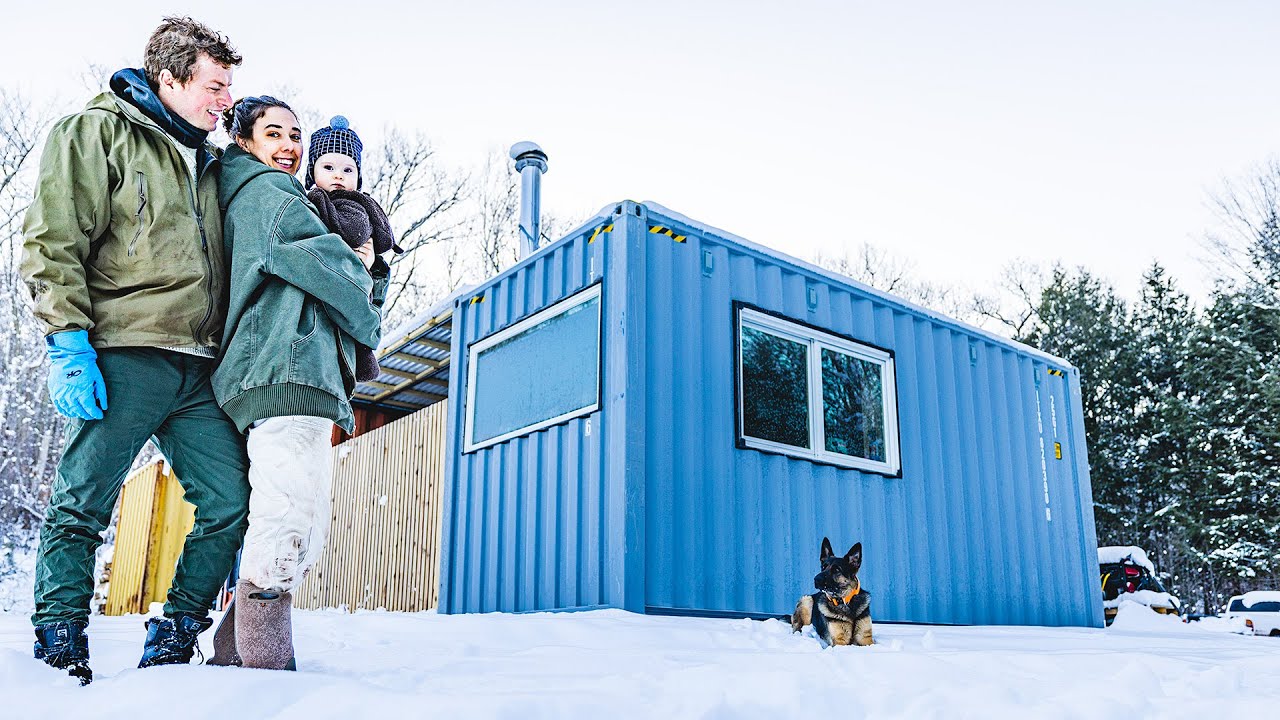 SUPER Insulating Our Shipping Container (R32!)