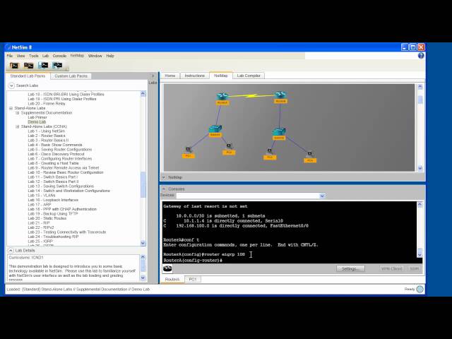 Boson NetSim 8 Video Demo Part III