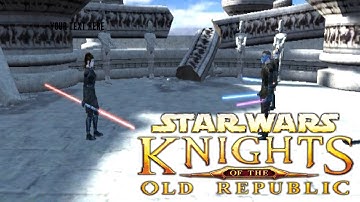 Confronting Dark Side Bastila Shan Scene | STAR WARS: Knights of the Old Republic