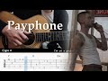 Payphone - Maroon5 - Fingerstyle Guitar TAB Chords