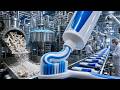 Inside The Biggest Toothpaste Factory: From Animal Bones to Finished Toothpaste Tubes !