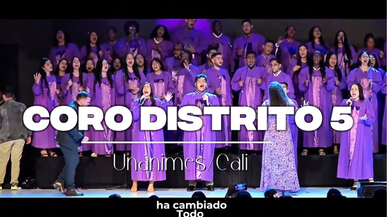 CORO DISTRITO 5, Encuentro Nacional de Coros UNÁNIMES 2024, IPUC/CORO CALI #coros (Samu Hernández)