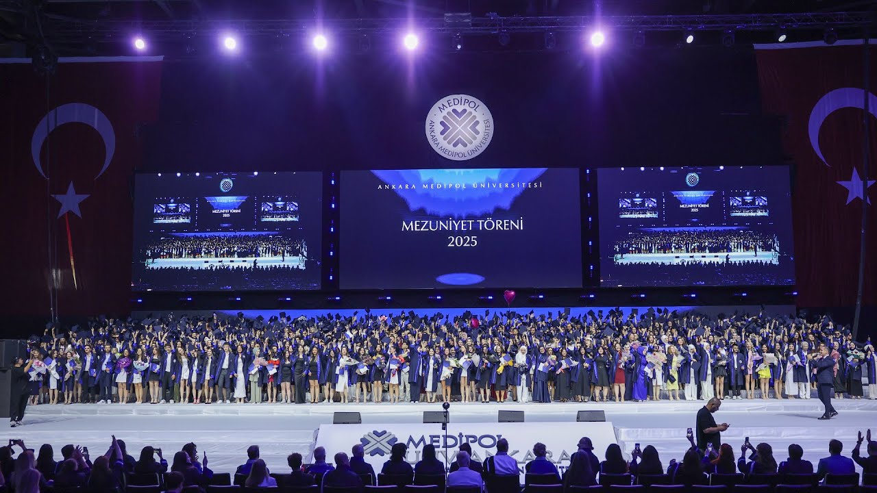 Ankara Medipol Üniversitesi 2025 Mezuniyet Töreni l Meslek Yüksekokulları