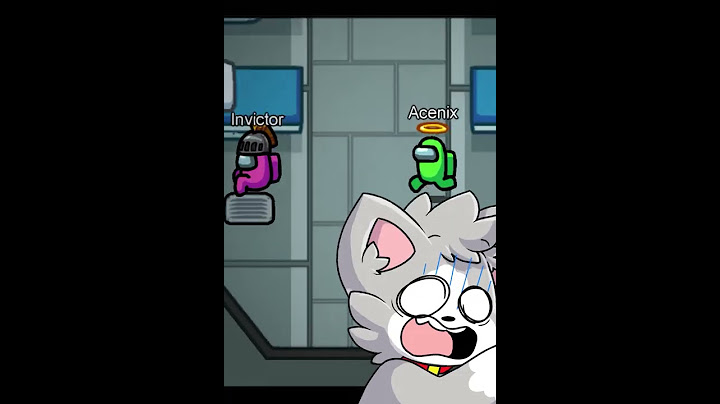 ACENIX se TELETRANSPORTA para ESCAPAR de INVICTOR 😱🔪 AMONG US