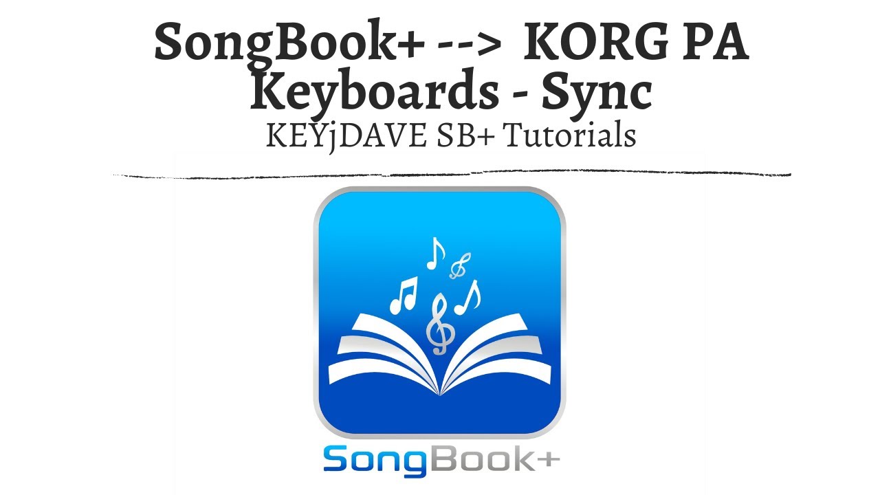 SongBook+ iOSApp Tutorials - KORG Pa Serie (Keyboards) verbinden & Songs Synchronisieren