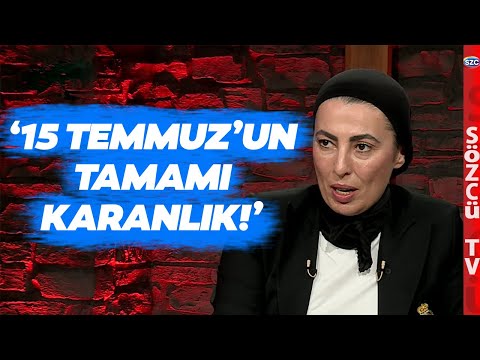 Nihal Olçok'tan Gündem Olacak 15 Temmuz Açıklaması! 'Tamamı Karanlık'