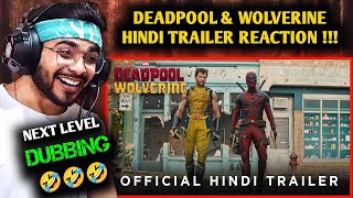 Deadpool & Wolverine HINDI Trailer REACTION!!!