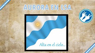 Aurora en LSA | Lengua de Señas Argentina by Carolina Sarria 4,463 views 2 years ago 3 minutes, 2 seconds