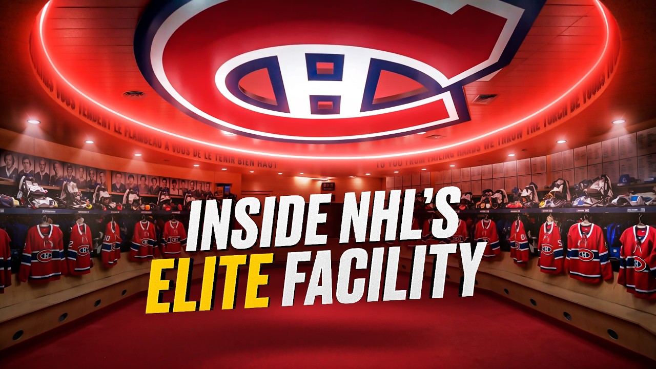 ВНУТРИ «Монреаль Канадиенс»: эксклюзивный доступ в раздевалку, тренажерный зал и многое другое!