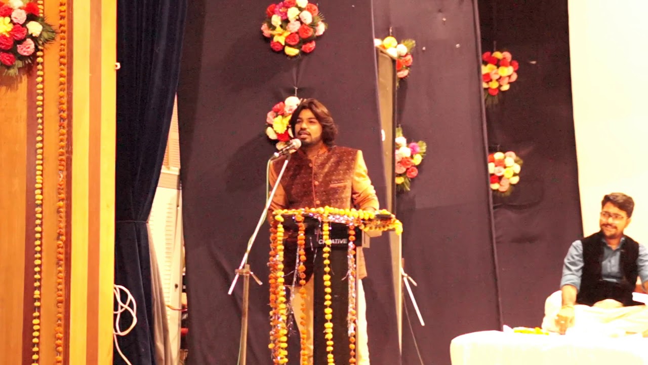 मध्यम सक्सेना(madhyam saxena)  जी तूर्यनाद'17 में