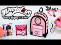 🌸MINI ÚTILES ESCOLARES Marinette de Miraculous Ladybug que ¡¡SÍ FUNCIONAN!! 🌸