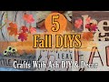 5 Fall DIYS| 10K G I V E A W A Y