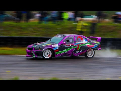 Mevlud Meladze Drift overtake BMW E36 2JZ 600HP / მევლუდ მელაძე დრიფტი | Georgian Drift Series 2021