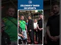 Zelenskiy Joins Veterans’ Sports Event #shorts