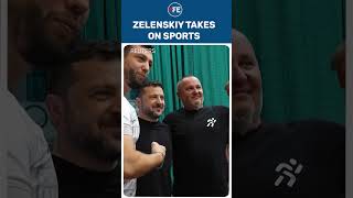 Zelenskiy Joins Veterans’ Sports Event #shorts