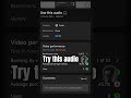 try this audio 🎧
