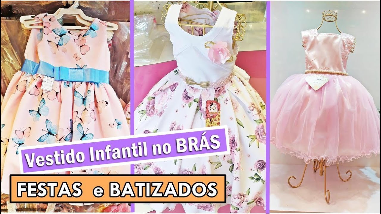 Roupa Infantil No BrÁs Para Festa E Batizado Youtube 