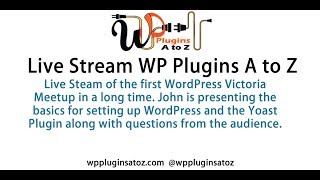 WordPress Meetup September 2018 with John Overall