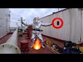Морские будни Очередные учения по пожарной подготовке и оставлению судна