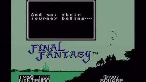 Final Fantasy NES part 1