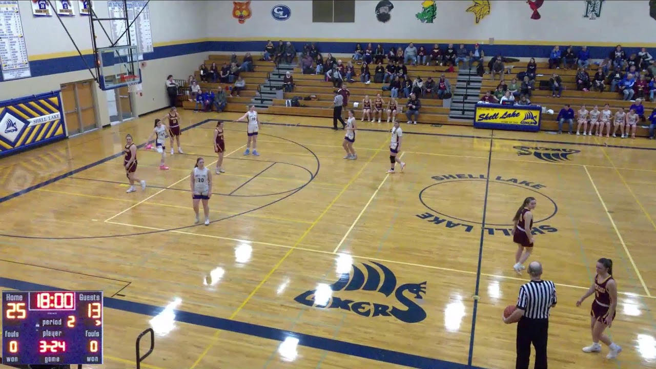 Shell Lake vs Turtle Lake Mens Varsity Basketball