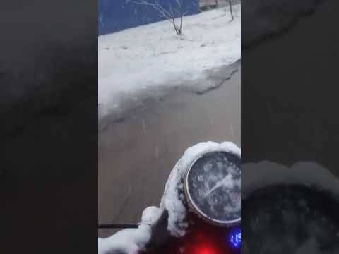 Работяга Муравейка работает в любую погоду #cc #муравей #automobile #мотороллер #врек