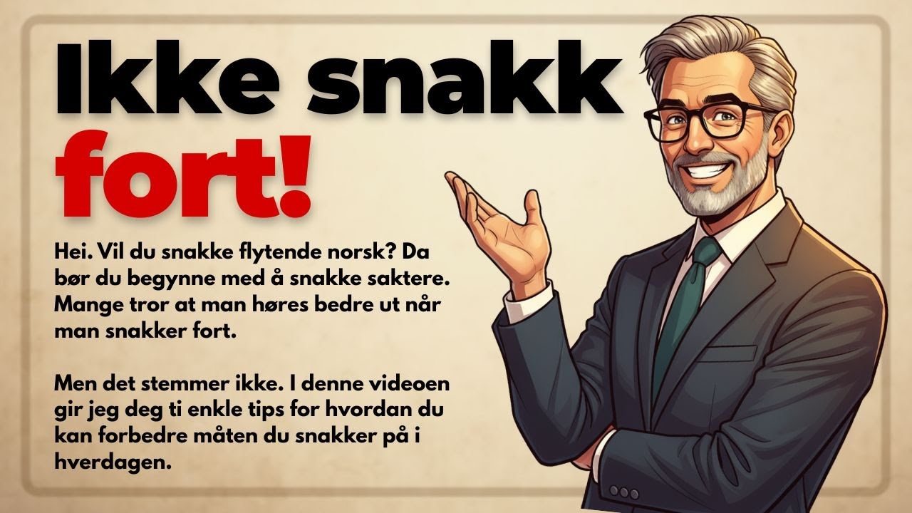 Learn to Speak Norwegian Like a Pro | The Mistake EVERYONE Makes