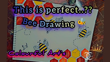How to Draw a Bee: Step-by-Step Drawing Tutorial for All Ages 🐝✏️