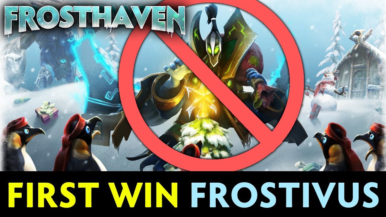 First Win Ever Of Frosthaven Frostivus Rubick Defeated Youtube