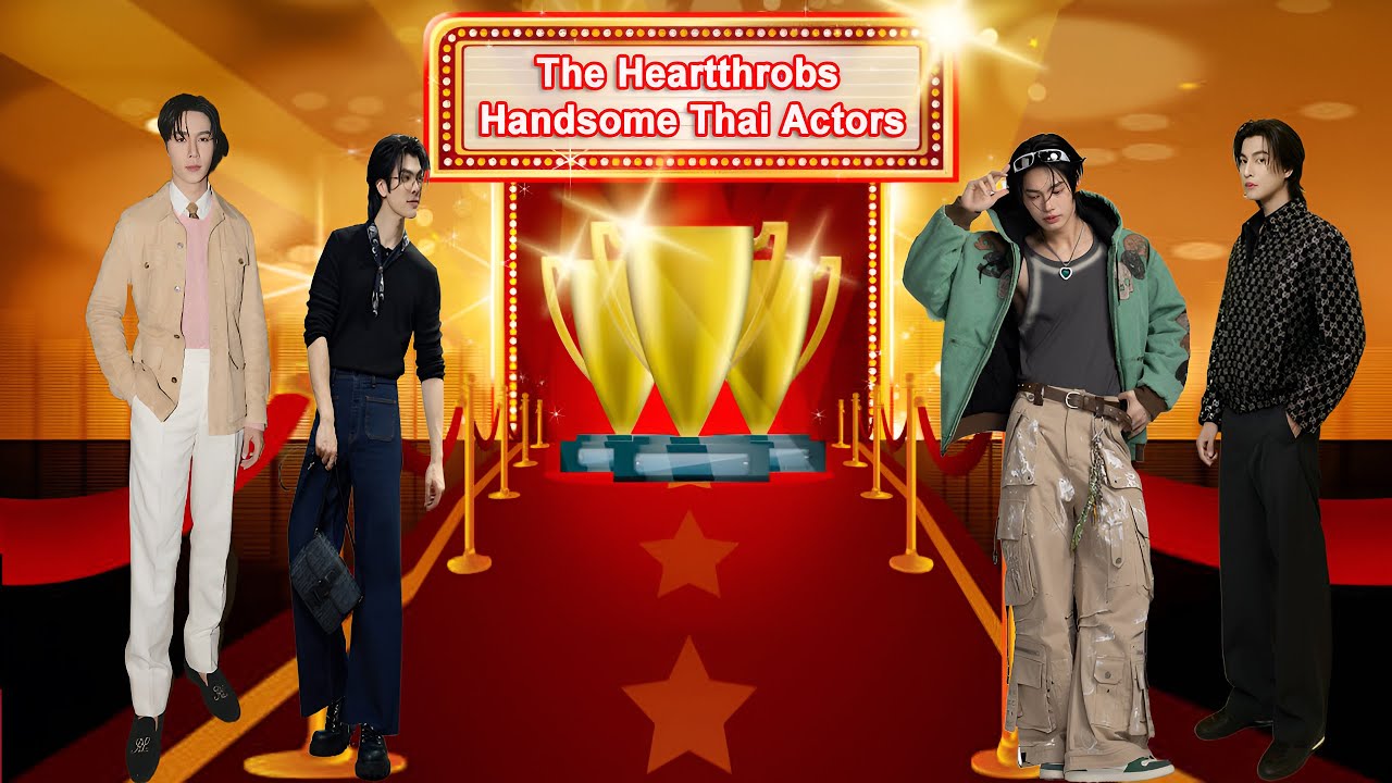 The Heartthrobs 6 Handsome Thai Actors To Know Now 😨 | Top 10 Most Facts