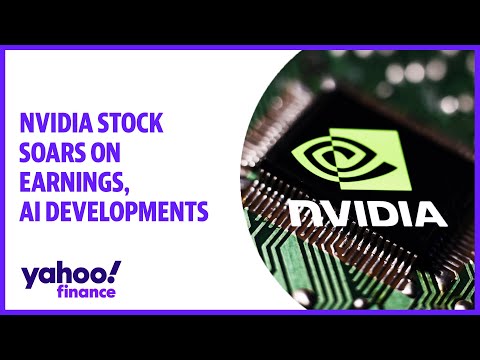 Nvidia stock soars on earnings, AI developments