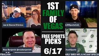 Friday Best Bets, Picks and Predictions | Daily Betting Preview | First Family of Vegas 6/17