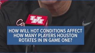 How will hot conditions impact the Coogs Saturday in their home opener?
