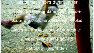 Boom Desjardins - J'veux Pas Vieillir (with lyrics)